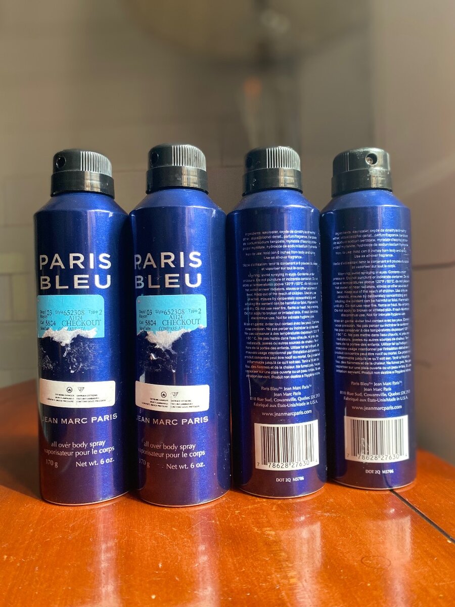 Brumes corporelles et déodorants