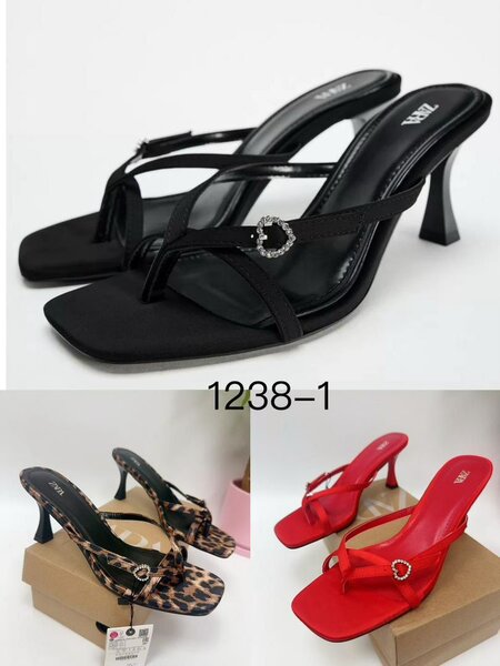 Sandales à talon glamour