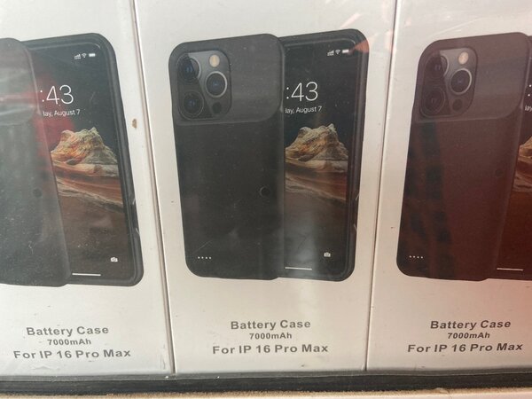 Power bank phone case for 16 pro and 16promax