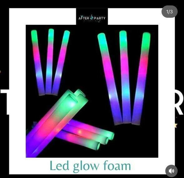 Party LED glow foams