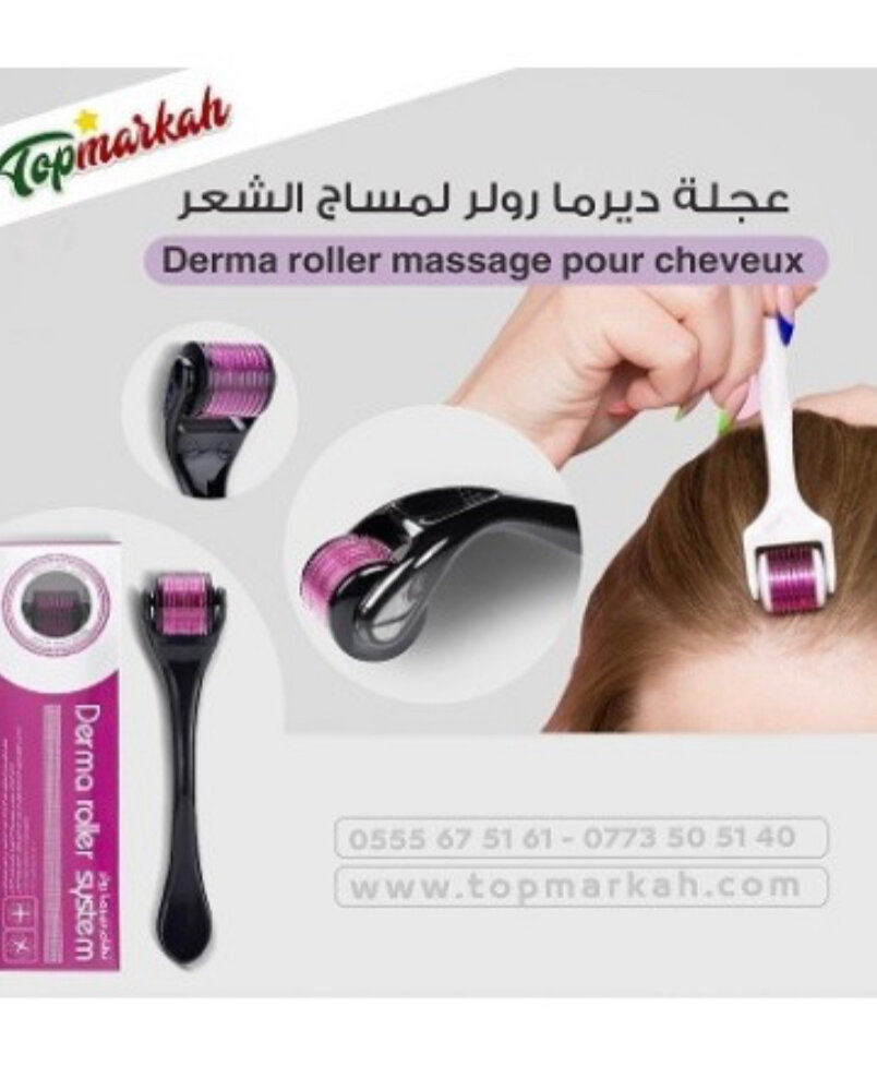 Derma Roller pour cheveux et peau - Topmarkah