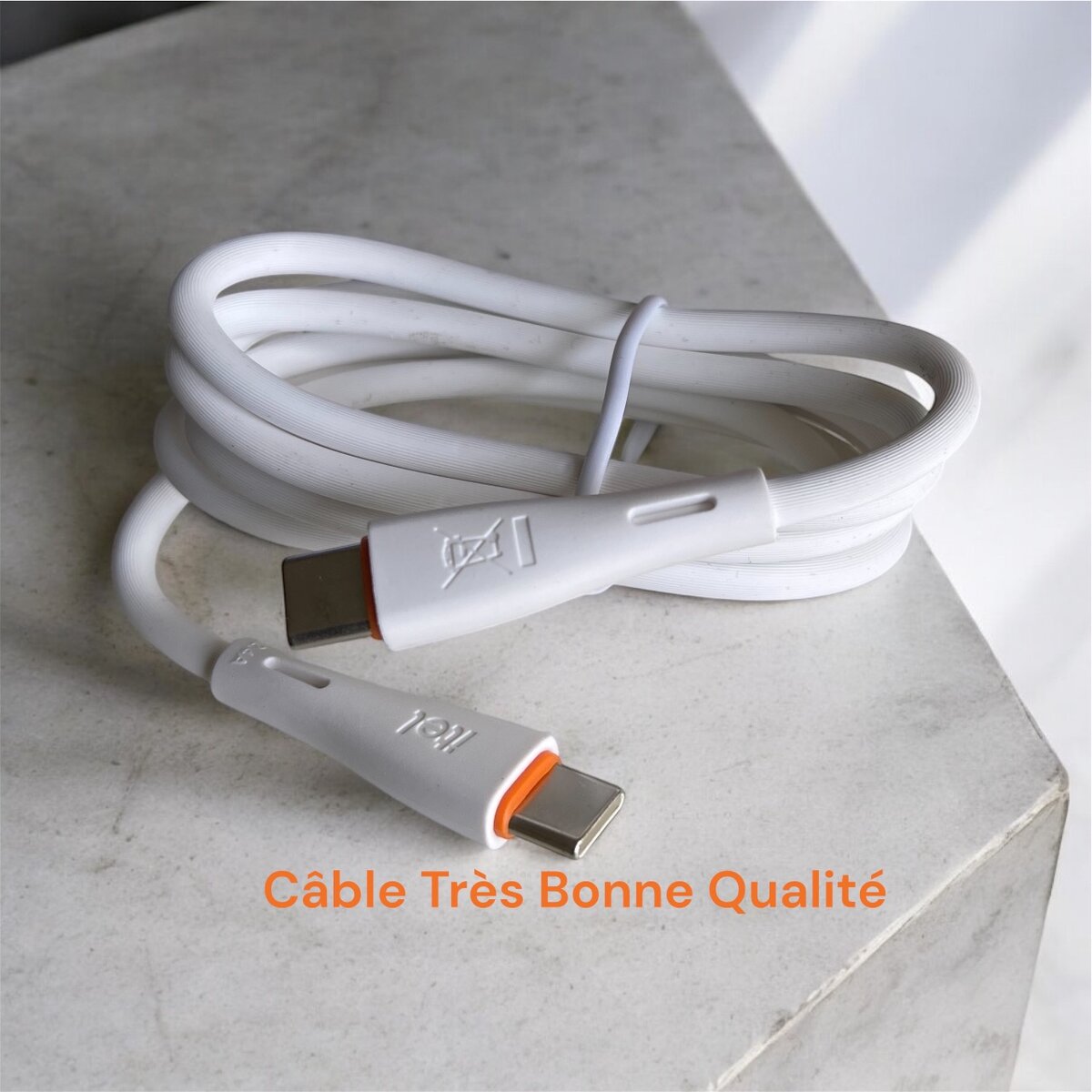 Itel Chargeur Bonne Qualité 12W Type-C - Charge efficace