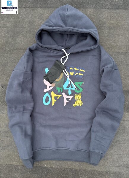 Sweat à Capuche Graphique