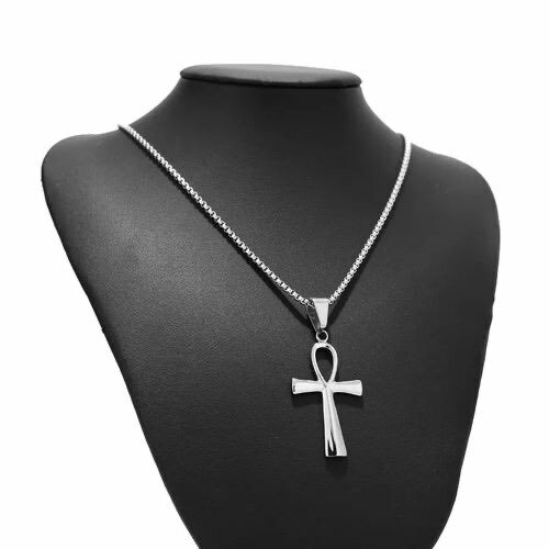 Collier Ankh en acier inoxydable