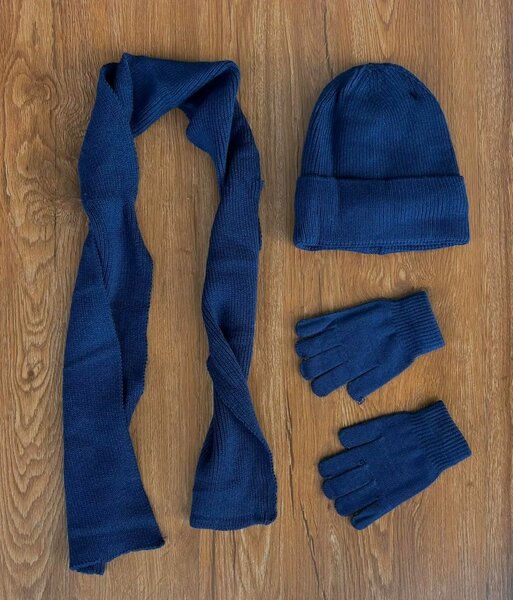 Head sock scuff and gloves for babies