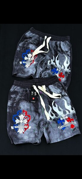 Shorts imprimés unisexes tendance