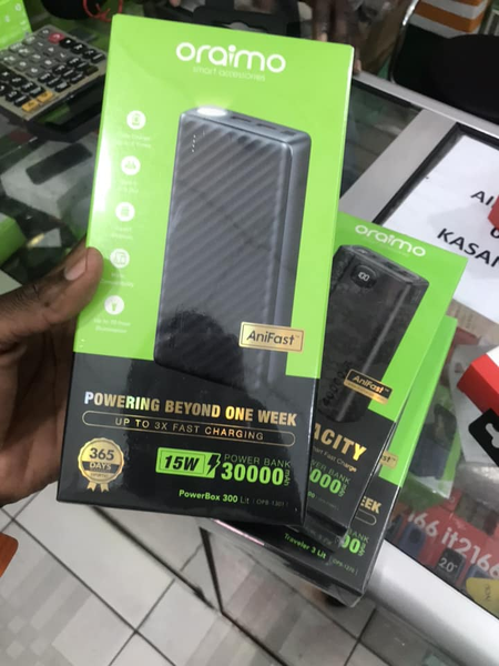 Original Oraimo power bank  30000mah