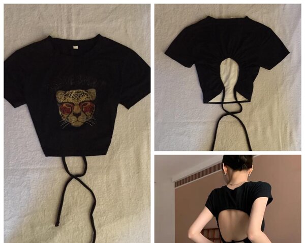 Salaula crop tops and tops