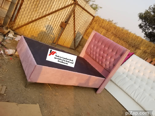 Wing tufted 3 quarters bedset