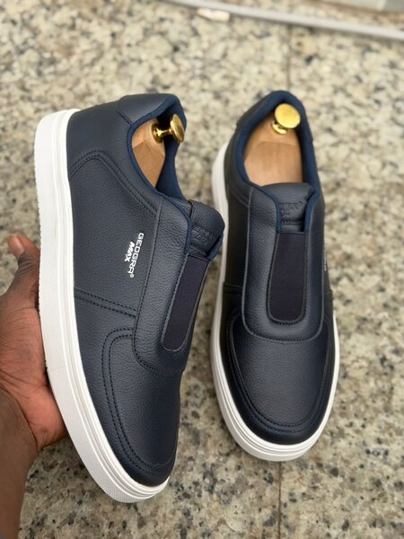 Chaussures décontractées en cuir