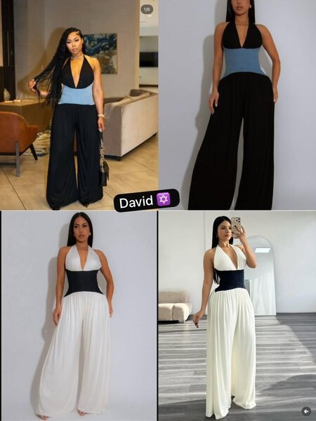 Combinaison élégante sans manches