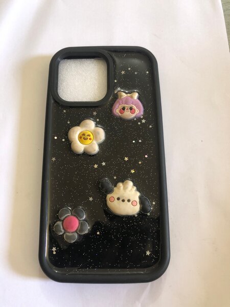 Étui de téléphone décoré 3D