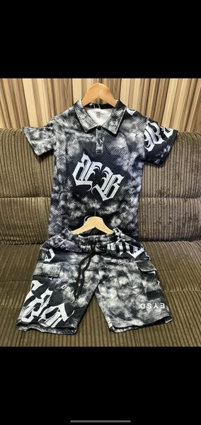 Ensemble polo et short tendance