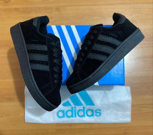 Baskets Adidas Campus noires