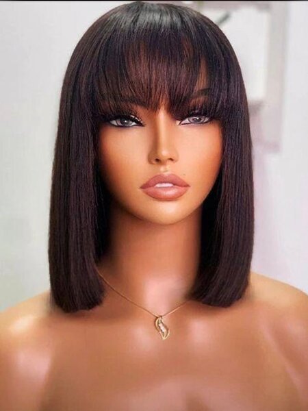 Perruque Bob avec Frange