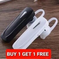 { Buy 1 Get 1 Free } Bluetooth Wireless Stereo Headset/Earphone/Handsfree/Headphone With Mic Universal Handsfree For Samsung & For All Android Phones/Bluetooth Headset For All Mobiles/Special Blue Tooth Headset