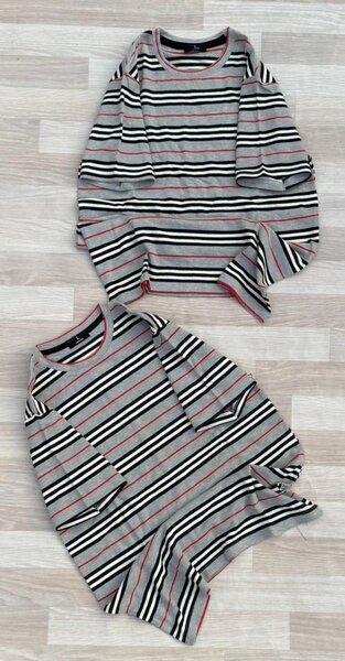 Pull rayé élégant