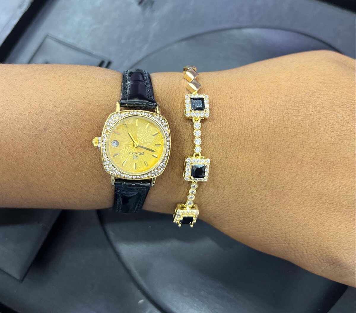 Watch and matching bracelet