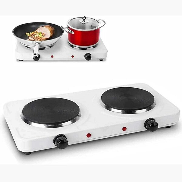 Double Plaque de Cuisson Portable