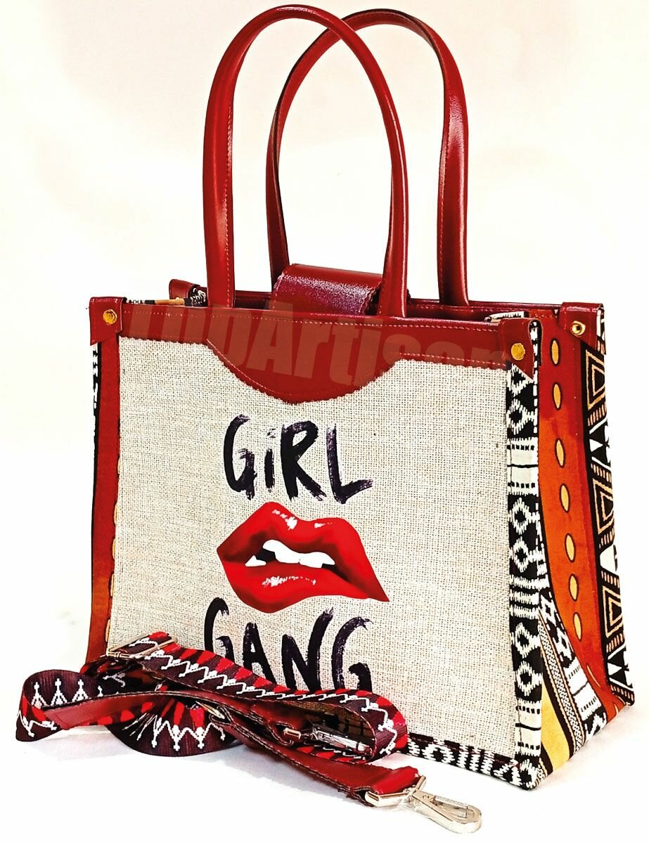 Sac Cabas ethnique de ville