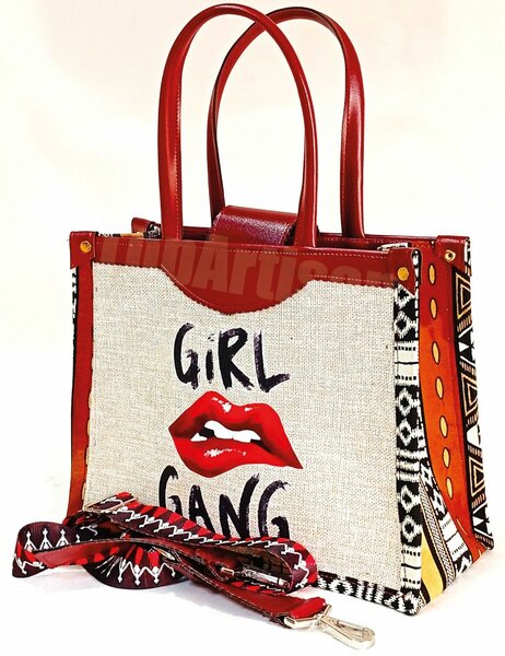 Sac Cabas ethnique de ville