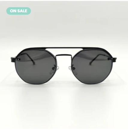 Hexagon Black Attachment Unisex Frame