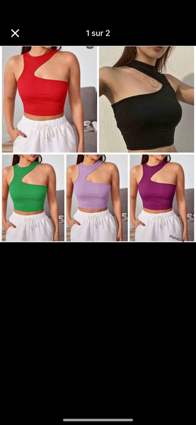 Top Femme sans Manches