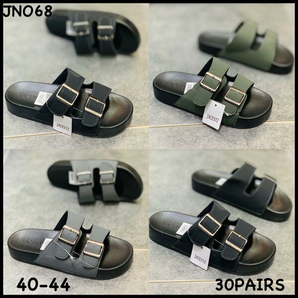 Sandales confortables à boucles