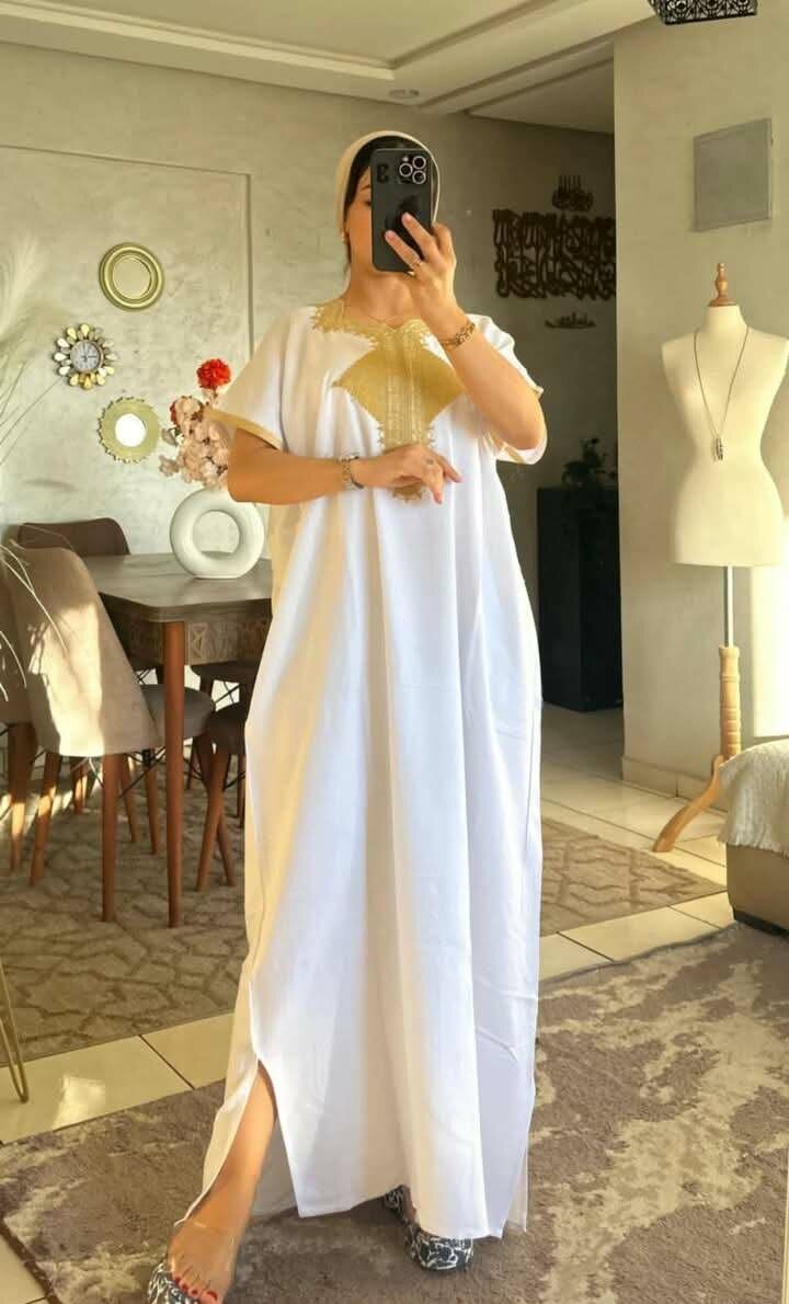 Robe Caftan Élégante pour Femme