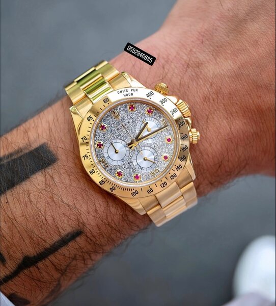 Luxury Gold Men's Watch