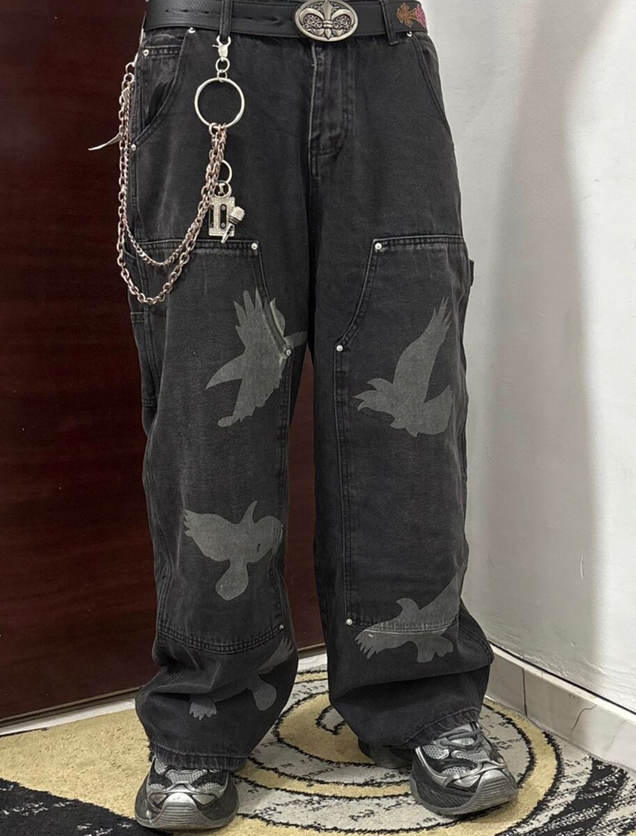 Jeans tendance avec designs uniques