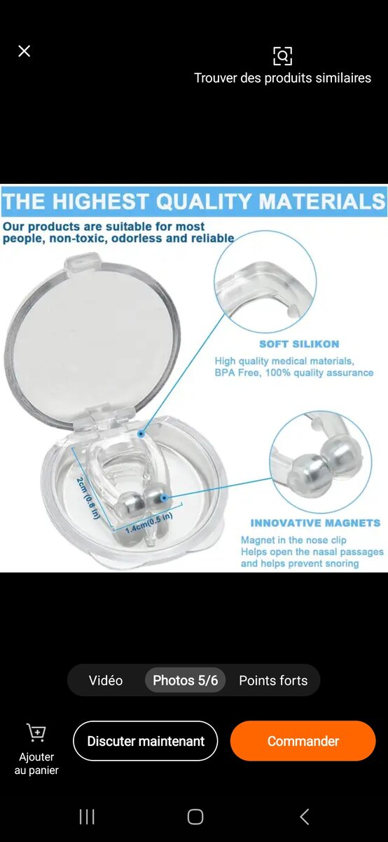 Dispositif anti-ronflement