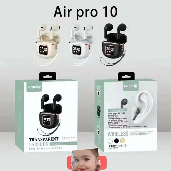 Écouteurs Air Pro 10 Sans Fil