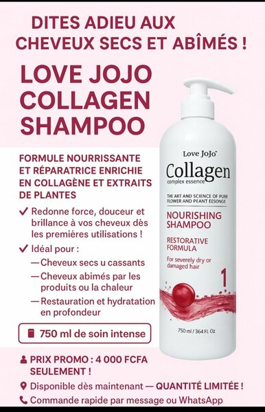 Shampooing Nourrissant Collagène
