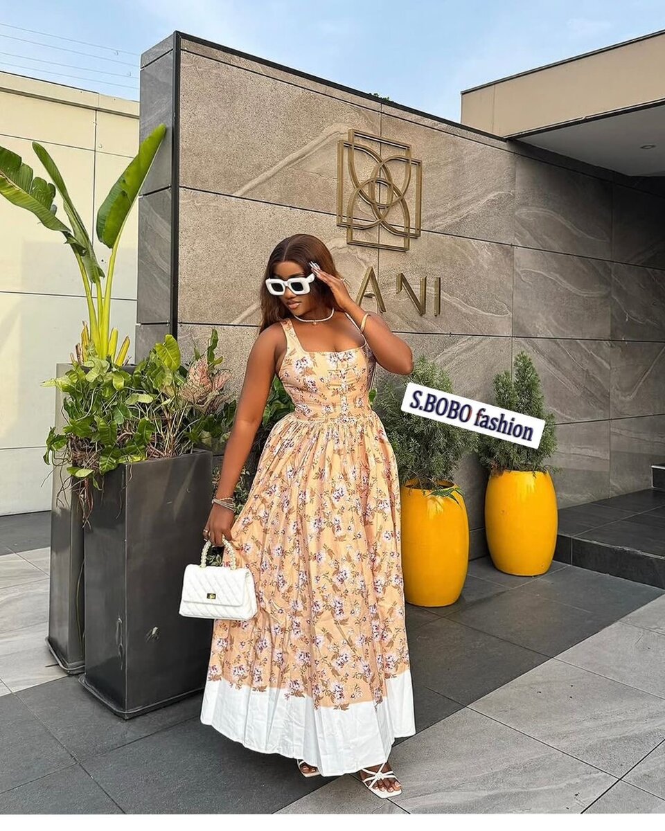 Robe d'été élégante femme