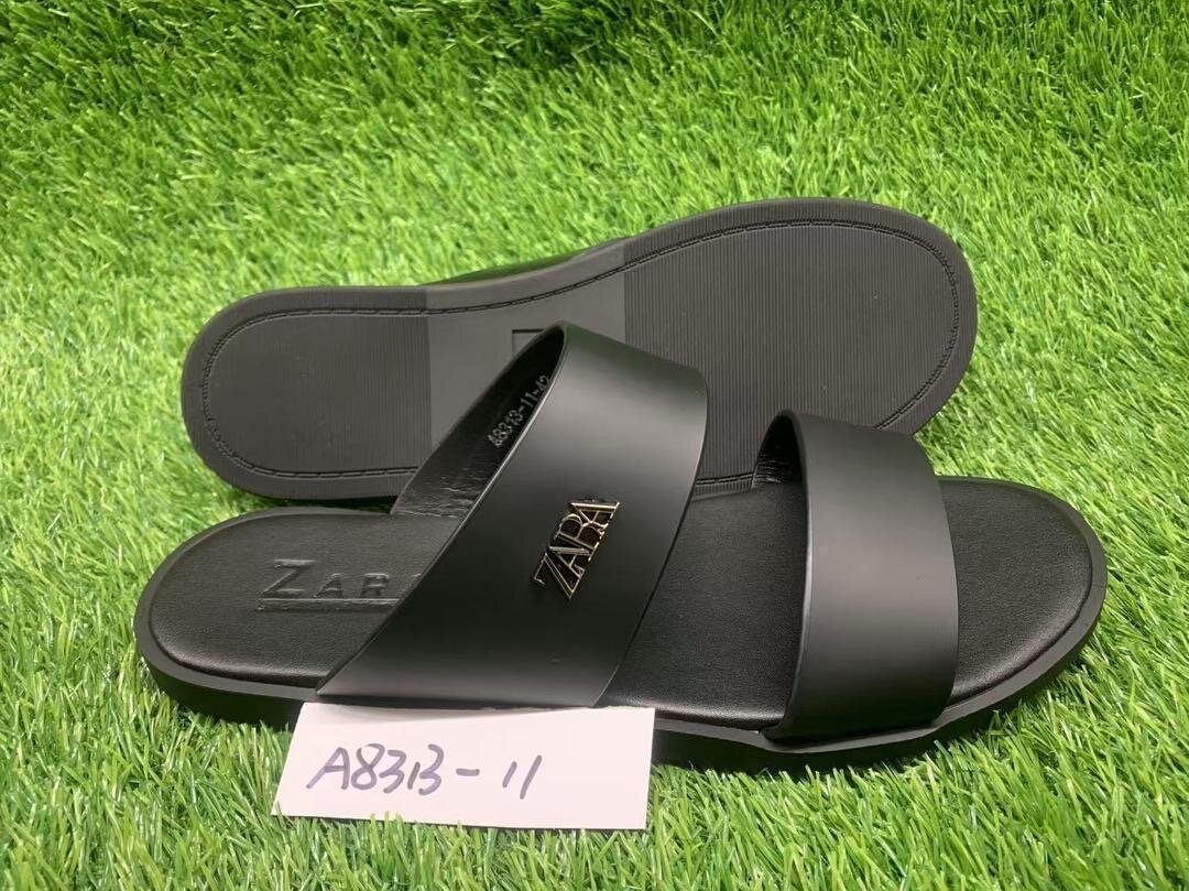 Sandales Noires Élégantes Zara