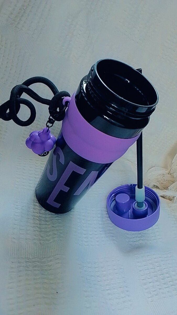 Gourde Isotherme Portable Violet