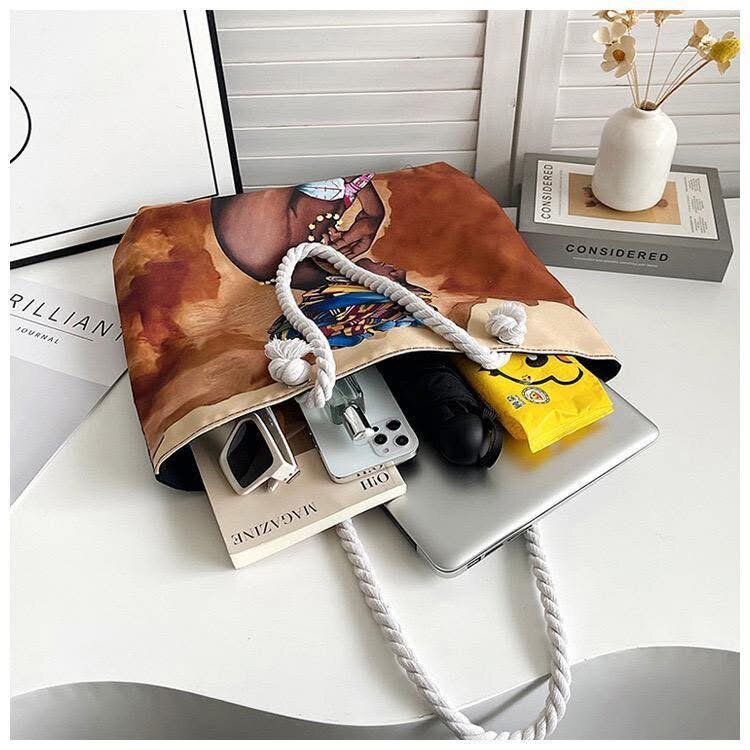 Sac fourre-tout imprimé élégant