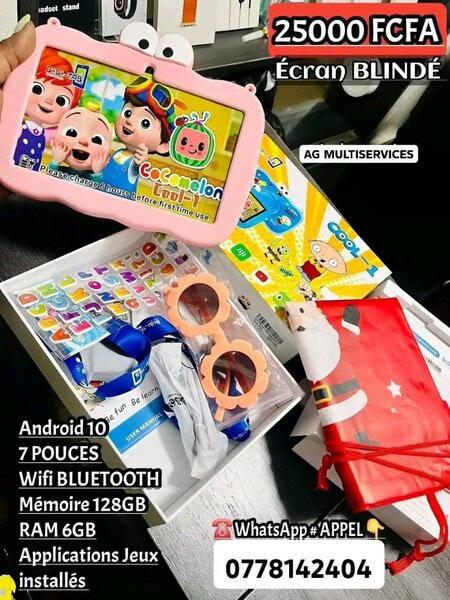 Tablette Enfant 7 Pouces Android