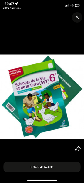 SVT 6ème Édition vallesse