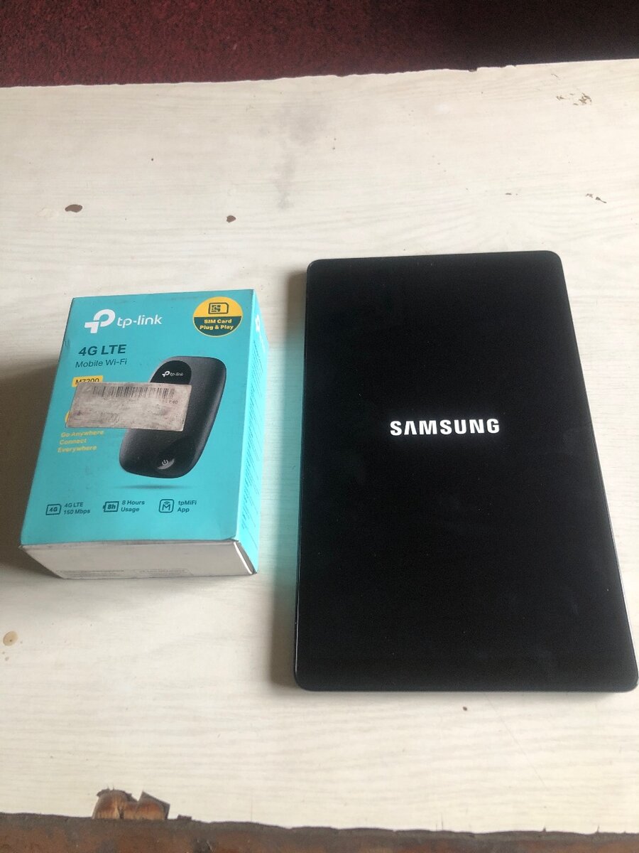 Samsung TAB A + 4G Pocket MiFi
