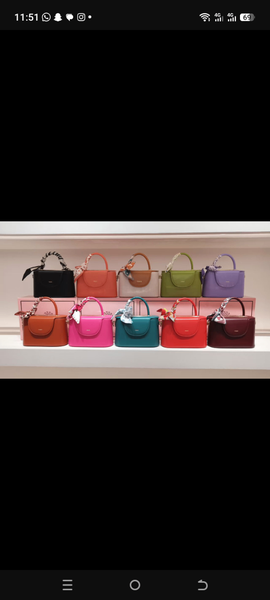 Sac à main coloré élégant