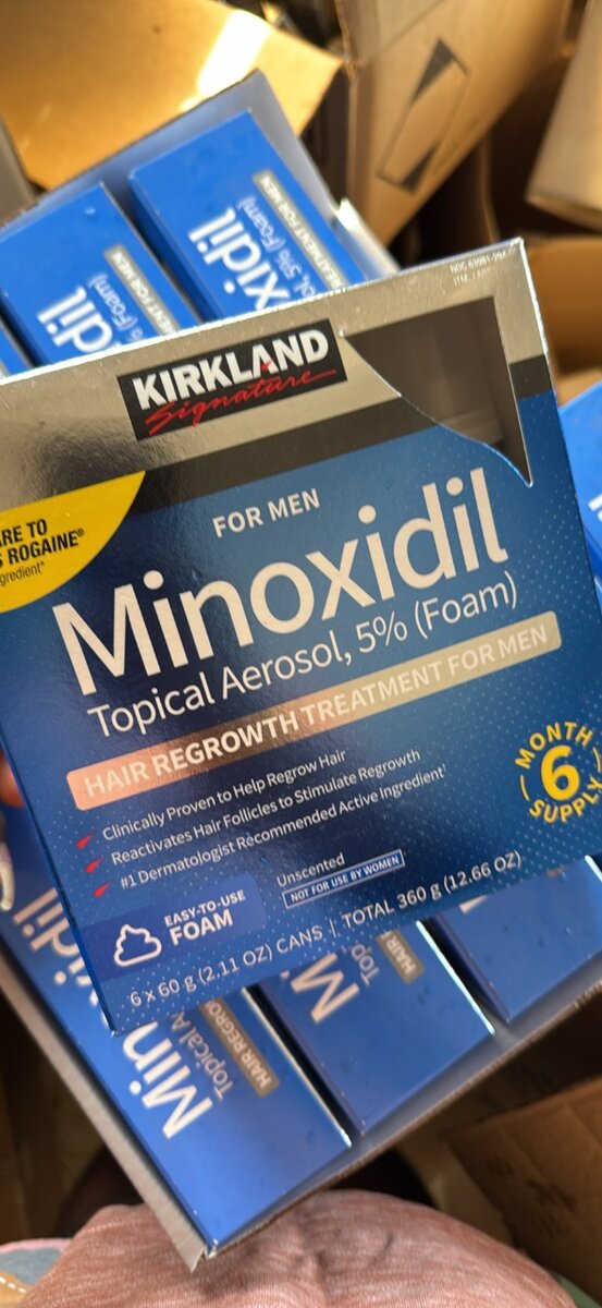 KIRKLAND FOAM (6 bottles)