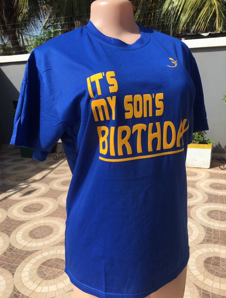 Scripted Birthday Tee