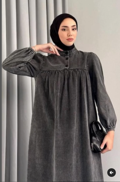 Турецкие джинсовые платья 