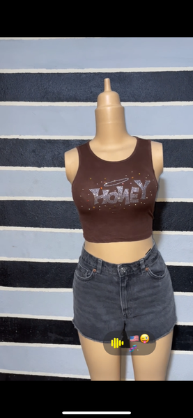 Top court sans manches Honey