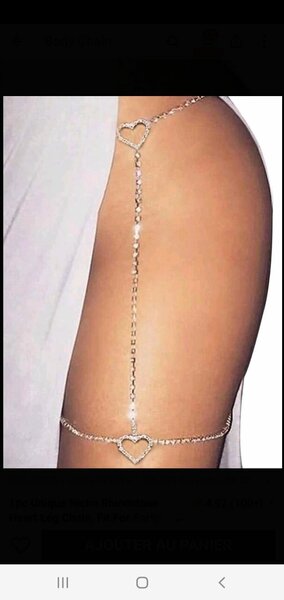 Bracelet de bras chic cœur