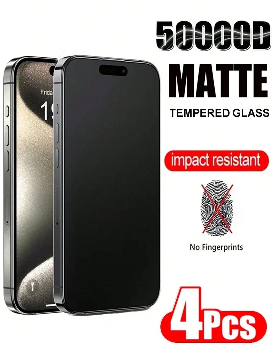 Lot de 4 antichoc matte iPhone/samsung