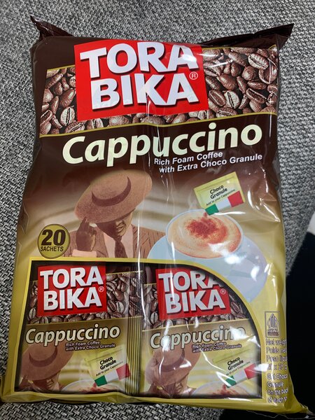 TORA BIKA Cappuccino Sachets