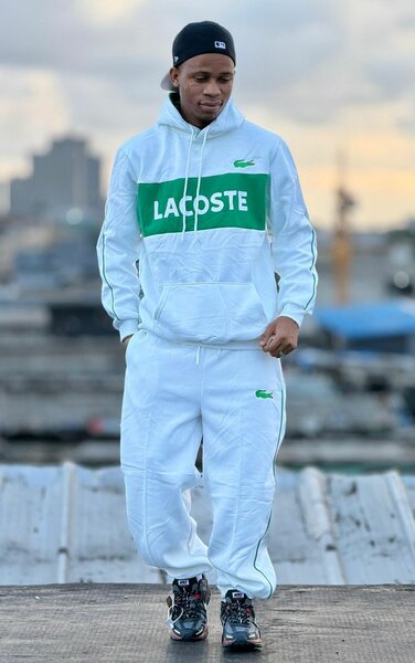 Survêtement Lacoste Blanc Homme